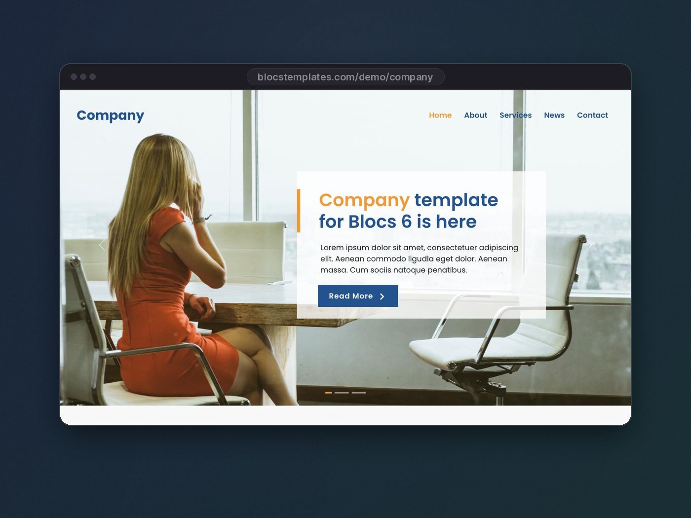 Company template for Blocs