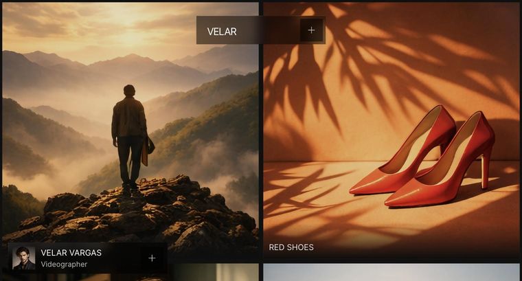 Velar template — Homepage page